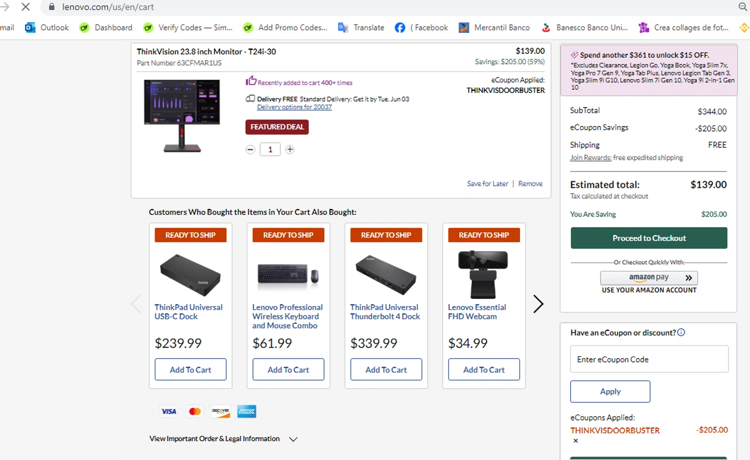 $205 off