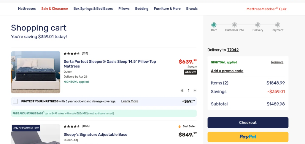 Mattress Firm 12% Off Coupon – Save Sitewide on Orders Over 9 [2025]