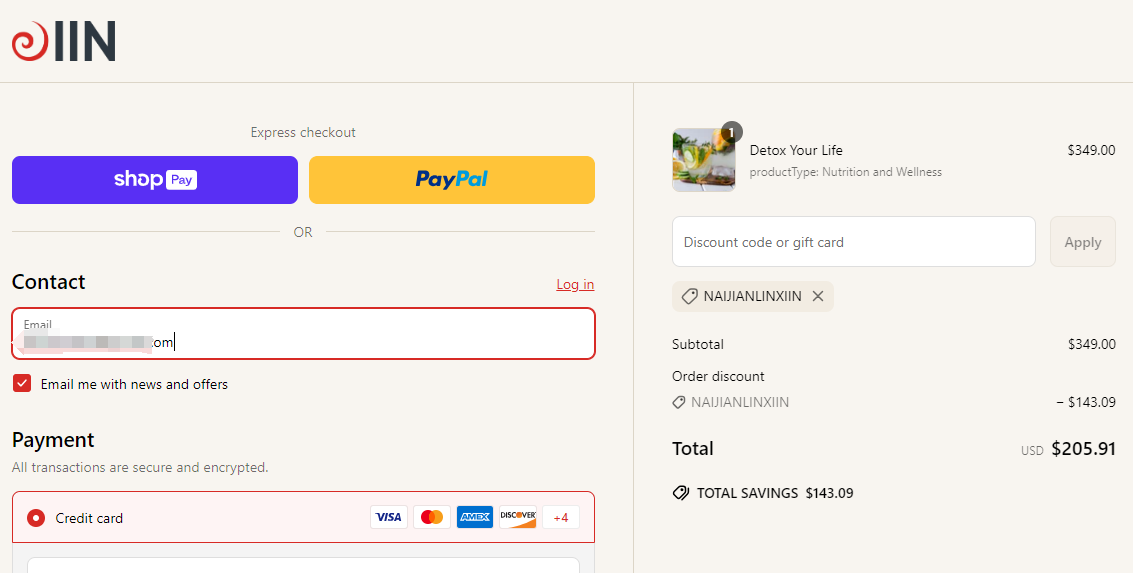 Detox Your Life Course – unlock 41% discount with IIN discount code