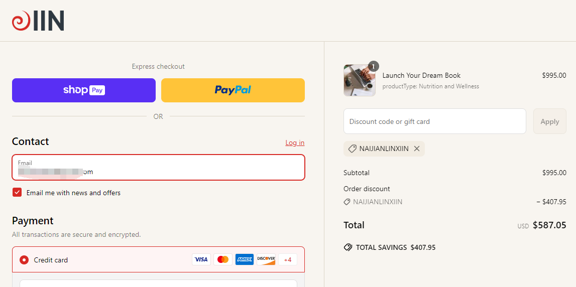 Launch Your Dream Book Course – claim 41% savings using IIN discount code